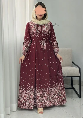 پیراهن سوپر کلوش روژین