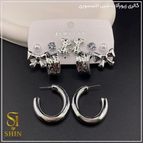 پک گوشواره شش‌تایی کد pg28