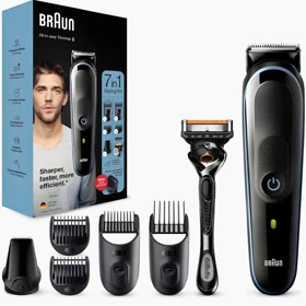 ماشین اصلاح سر و صورت براون Braun مدل MGK5345 با کیت 7 کاره