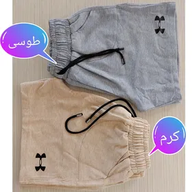 شورتک زنانه ورزشی اندرآرمور رنگ پاستیلی