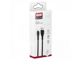 کابل شارژ فوق سریع یواس‌بی به تایپ‌سی ایکس‌او XO NB185 6A fast charger cable