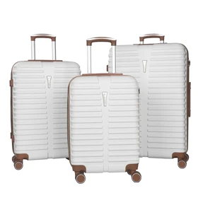 چمدان ماژرو مدل Lutus-3X مجموعه 3 عددی (سفید صدفی)