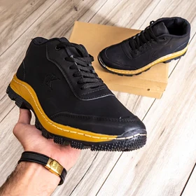 کفش مردانه مشکی CK مدل Behdad ویژه