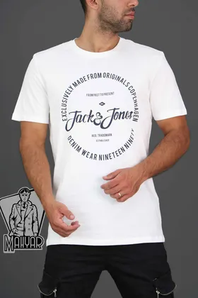 تیشرت آستین کوتاه JACK & JONES