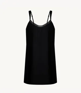 لباس خواب نخی و دانتل Neev نیو کد 4801 مشکی Black
