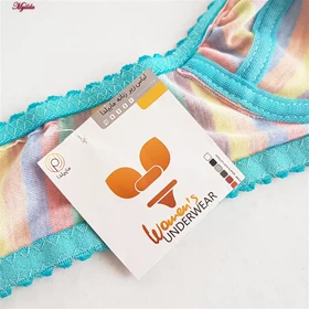 سوتین بدون فنر زنانه رنگ سبزآبی ماییلدا کد 4955-4