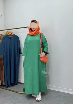 پیراهن مانتویی نیلسا