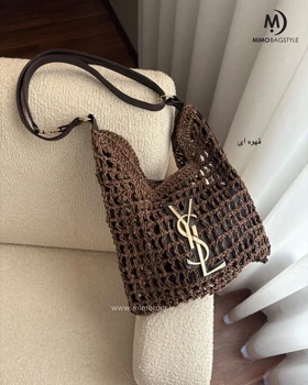 کیف دخترانه ysl رافیا