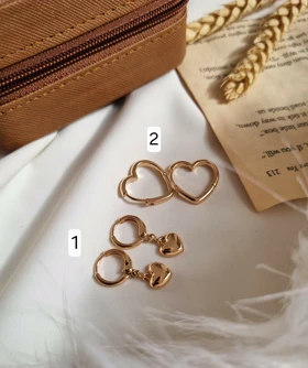 گوشواره قلبی ژوپینگ G12