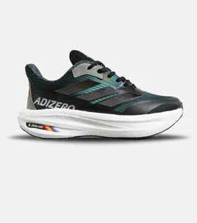 کفش کتانی مردانه و زنانه مشکی سبز Adidas Adizero مدل 7192