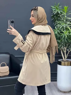 کاپشن سیلیکونی یقه دوبل