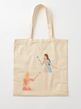 توت بگ طرح Anneliese and Erika from Princess and The Pauper (both with butterflies) کد 271525
