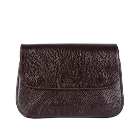 کیف دوشی چرم زنانه 155 (قهوه ای)