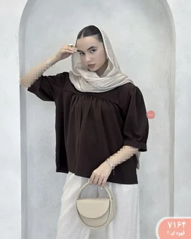 شومیز چین‌دار ایرن 7164