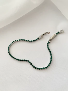 دستبند تنیسی سبز ژوپینگ