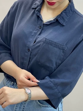 شومیز سیلک تابستانه آمسو