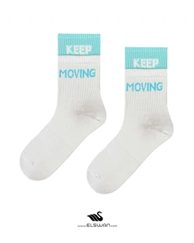 جوراب ساقدار keep moving (سفید)