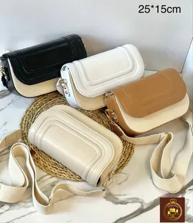 کیف پاسپورتی دوشی زنانه کنفی ترکیبی