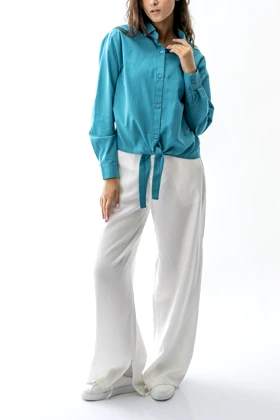 شومیز بیسیک گره‌ای زنانه