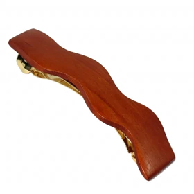 گیره مو زنانه مدل فرانسوی چوبی کد 3159