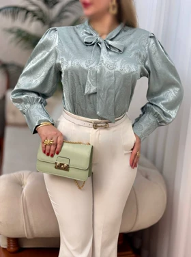 شومیز کرواتی مدل نرگس کد 50210