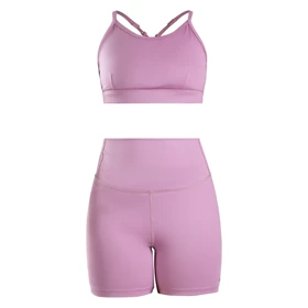 ست نیم‌تنه و کشاله بند ورزشی زنانه الو مدل 4B0153 بنفش روشن