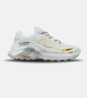 کفش کتانی مردانه و زنانه سفید زرد Salomon Lab V.03 مدل 7862