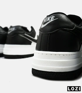 کفش کتانی بزرگ پا مشکی سفید نایک NIKE AIR FORCE