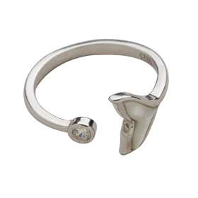 انگشتر نقره زنانه کد 451275