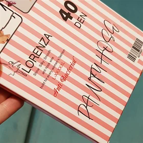 جوراب شلواری زنانه مدل دکلته رنگ کرم لورنزا کد 5230