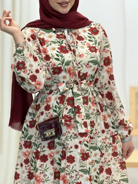 4252-پیراهن بلند نوردخت