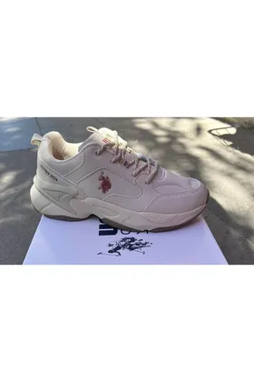 پایه. کفش کتانی Polo Assn رنگ بژ کفش راحتی 101532625