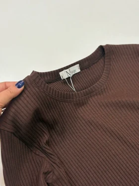 بلوز یقه گرد کبریتی سوپر کش 424