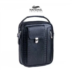 کیف مردانه تمام چرم طبیعی کد 9501015