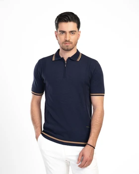 ام کی کالکشن پولو شرت mk-24510-navy-blue