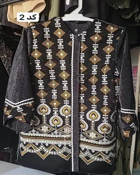مانتو سوزن دوزی کد 856