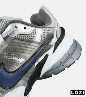 کفش کتانی مردانه و زنانه طوسی آبی Nike cushlon مدل 7573