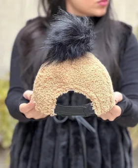 کلاه بیسبالی تدی نقاب چرم
