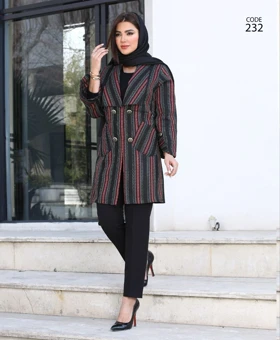 مانتو کتی شانل درجه یک (سایز بزرگ دارد)