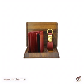 ست هدیه چرم جاکارتی و جاکلیدی mrc1318-15