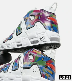 کفش کتانی مردانه و زنانه سفید NIKE Air More Uptempo '96
