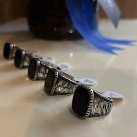 انگشتر مردانه استیل کد am10066