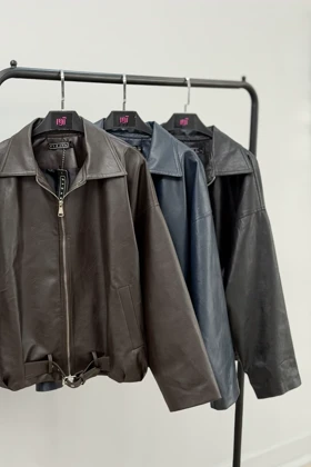 بامبر چرمی برشکا