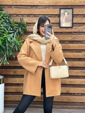 پالتو فوتر جلو ژیله دار