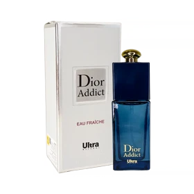 پرفیوم زنانه اولترا ویرچوآل Ultra مدل دیور ادیکت Dior Addict حجم 30 میلی لیتر طرح مارک