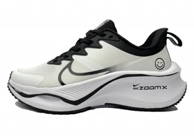 کفش ورزشی نایک لبخندی سفید مشکی