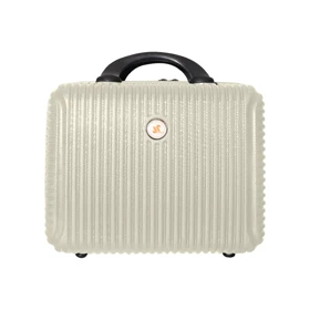 چمدان لوازم آرایشی MR مدل برانفیت لاین (شیری)