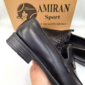 کفش مردانه مشکی مجلسی کیفیت عالی (ارسال رایگان قیمت تولیدی)