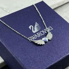 گردنبند سواروسکی بال فرشته هفت رنگ 50251