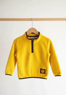 بلوز بچگانه نیم زیپ پشمی20033